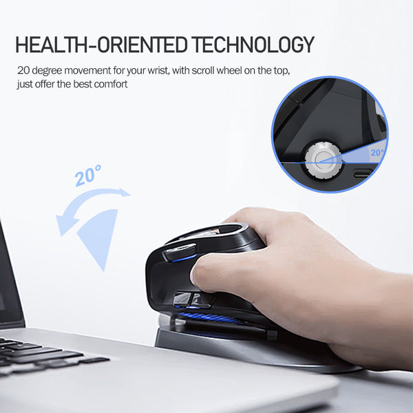 Wireless light electric mouse