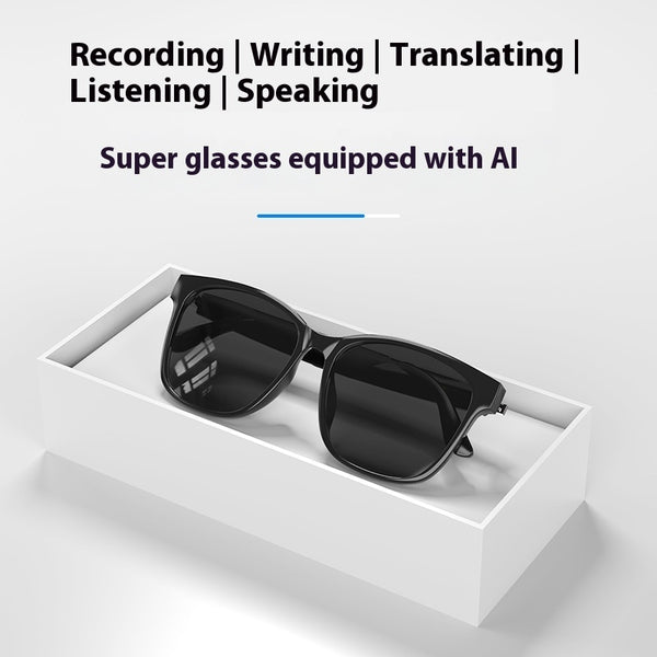 Intelligent AI Translation Wireless Bluetooth Glasses