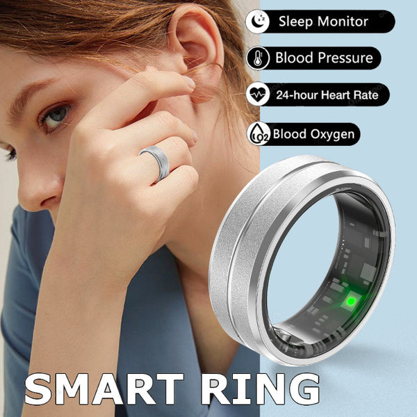 Smart Ring For Men Women with Android, IOS